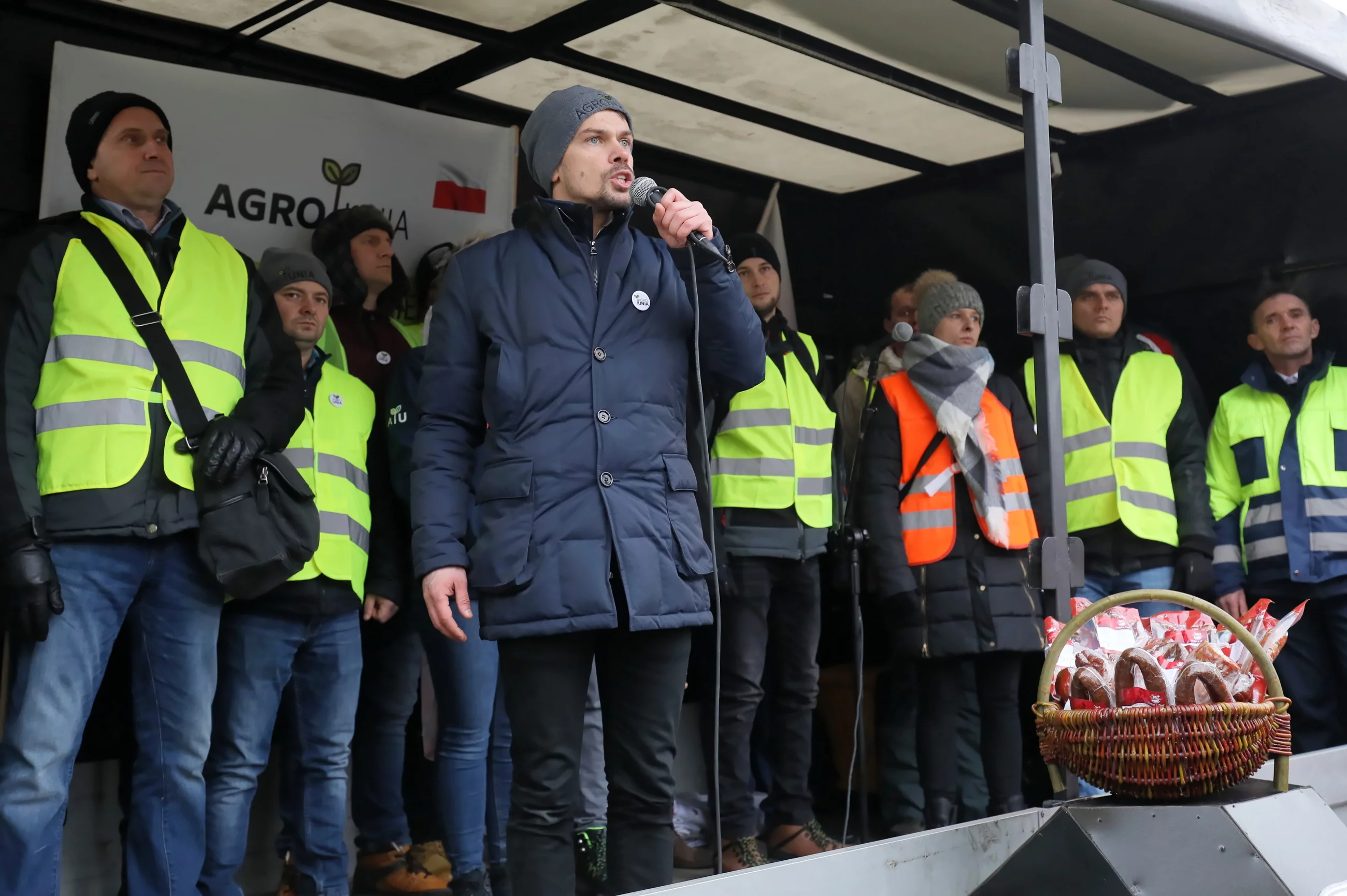 Lider ruchu AGROunia Michał Kołodziejczak