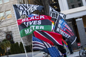 Protest Black Lives Matter. Zdjęcie ilustracyjne