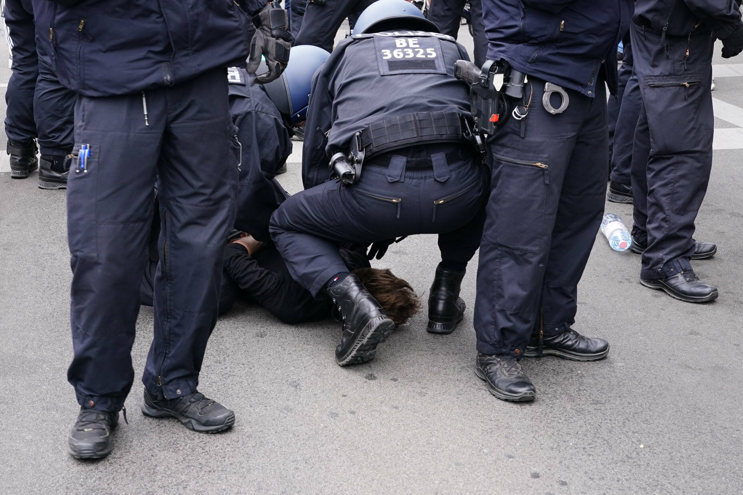 Demonstracja koronasceptyków w Berlinie