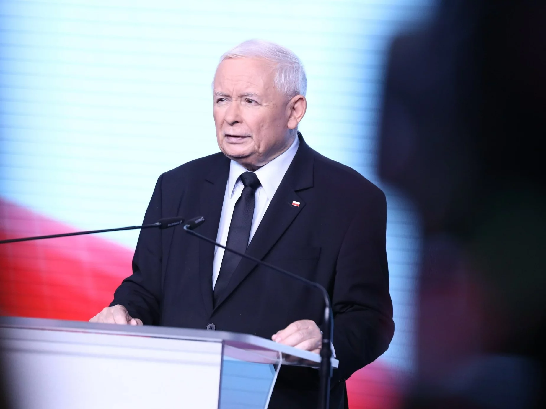 Prezes PiS Jarosław Kaczyński