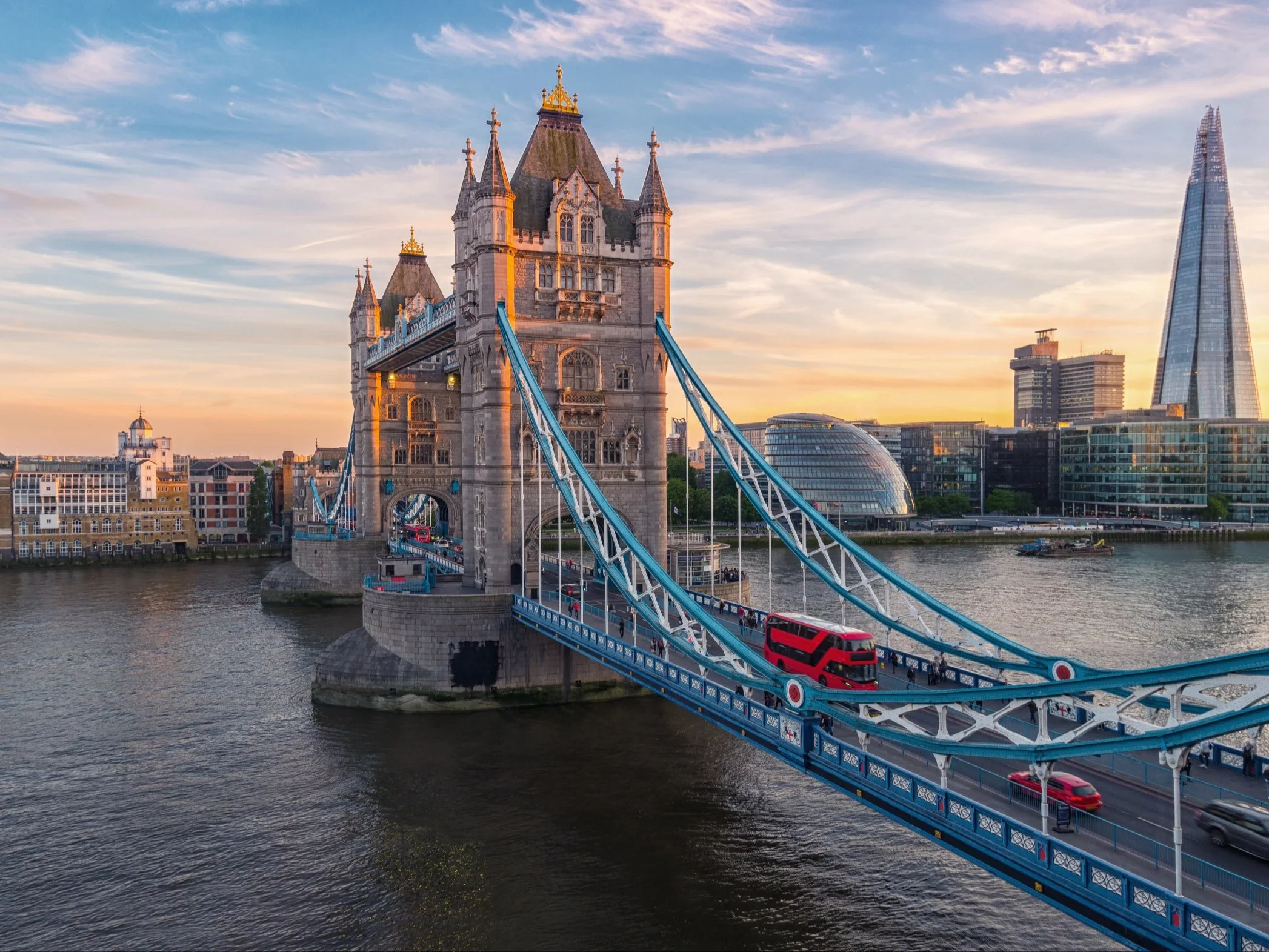 Tower Bridge w Londynie, Wielka Brytania