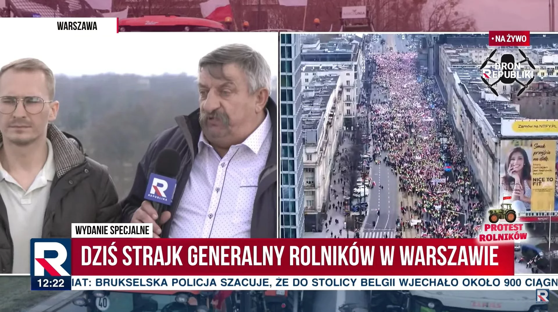 Stanisław Anders, członek prezydium NSZZ Rolników Indywidualnych "Solidarność"
