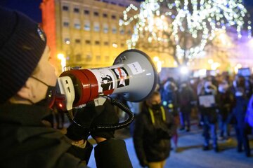 Protest Strajku Kobiet