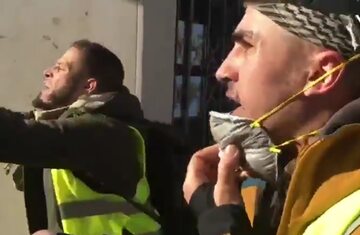 Protest "żółtych kamizelek"