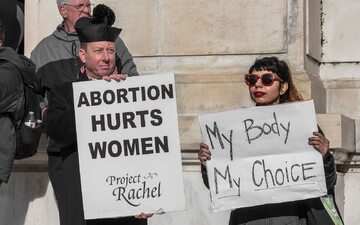 Protesty anty- i pro-aborcyjne w Stanach Zjednoczonych