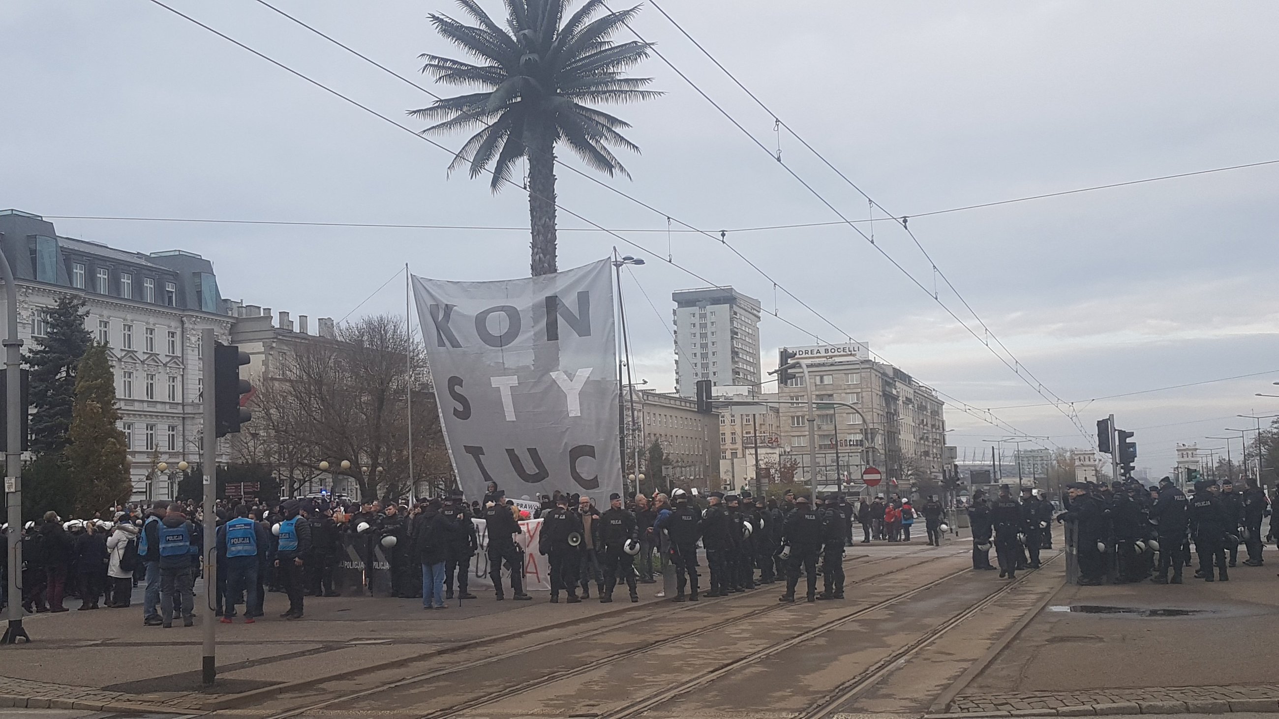 Prowokacja Obywateli RP na Marszu Niepodległości