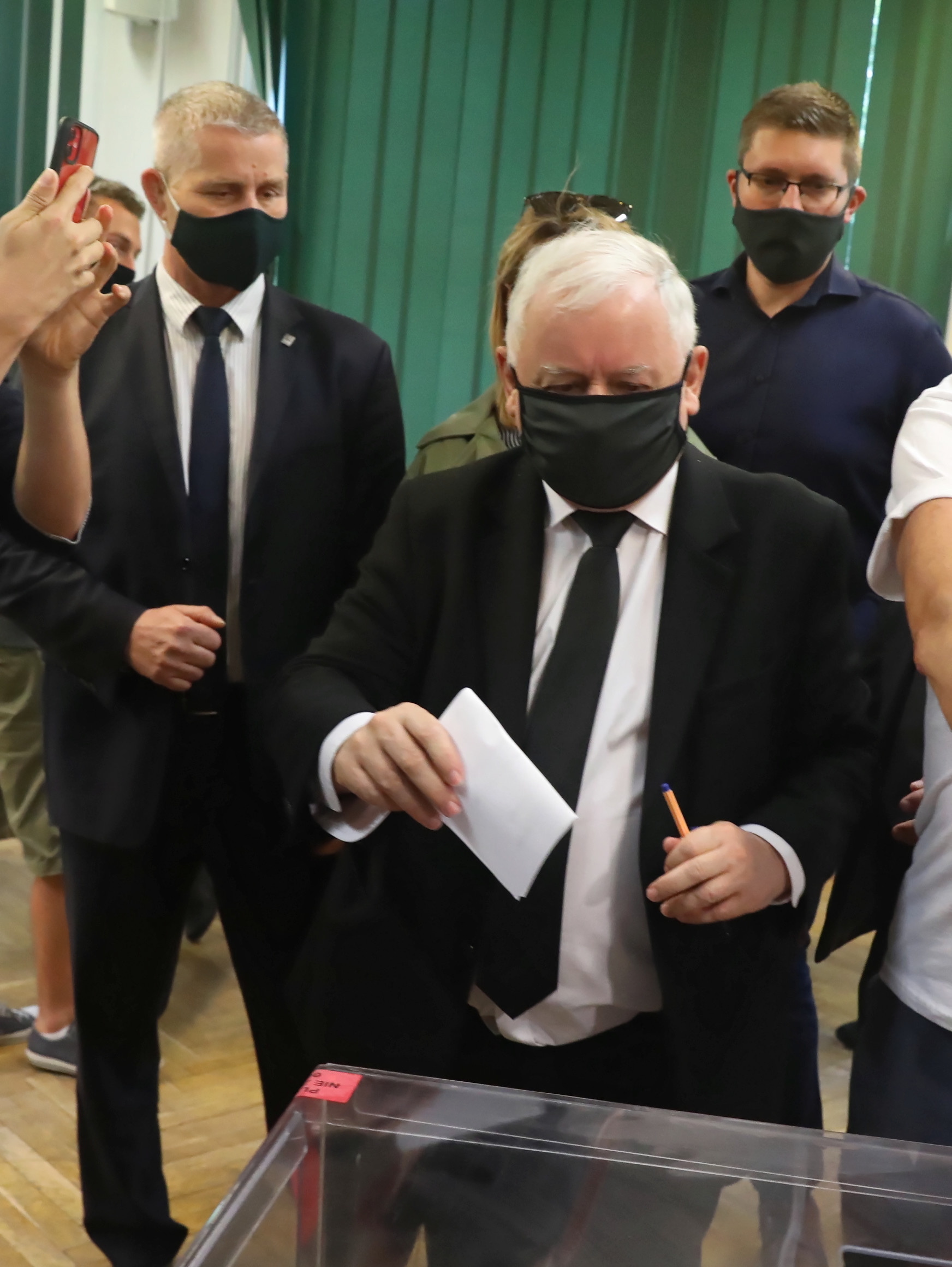 Prezes PiS Jarosław Kaczyński