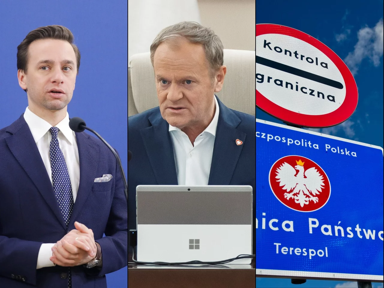 Krzysztof Bosak, Donald Tusk