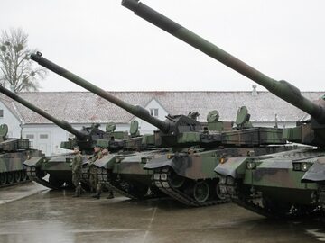 Przekazanie czołgów K2 żołnierzom Wojska Polskiego