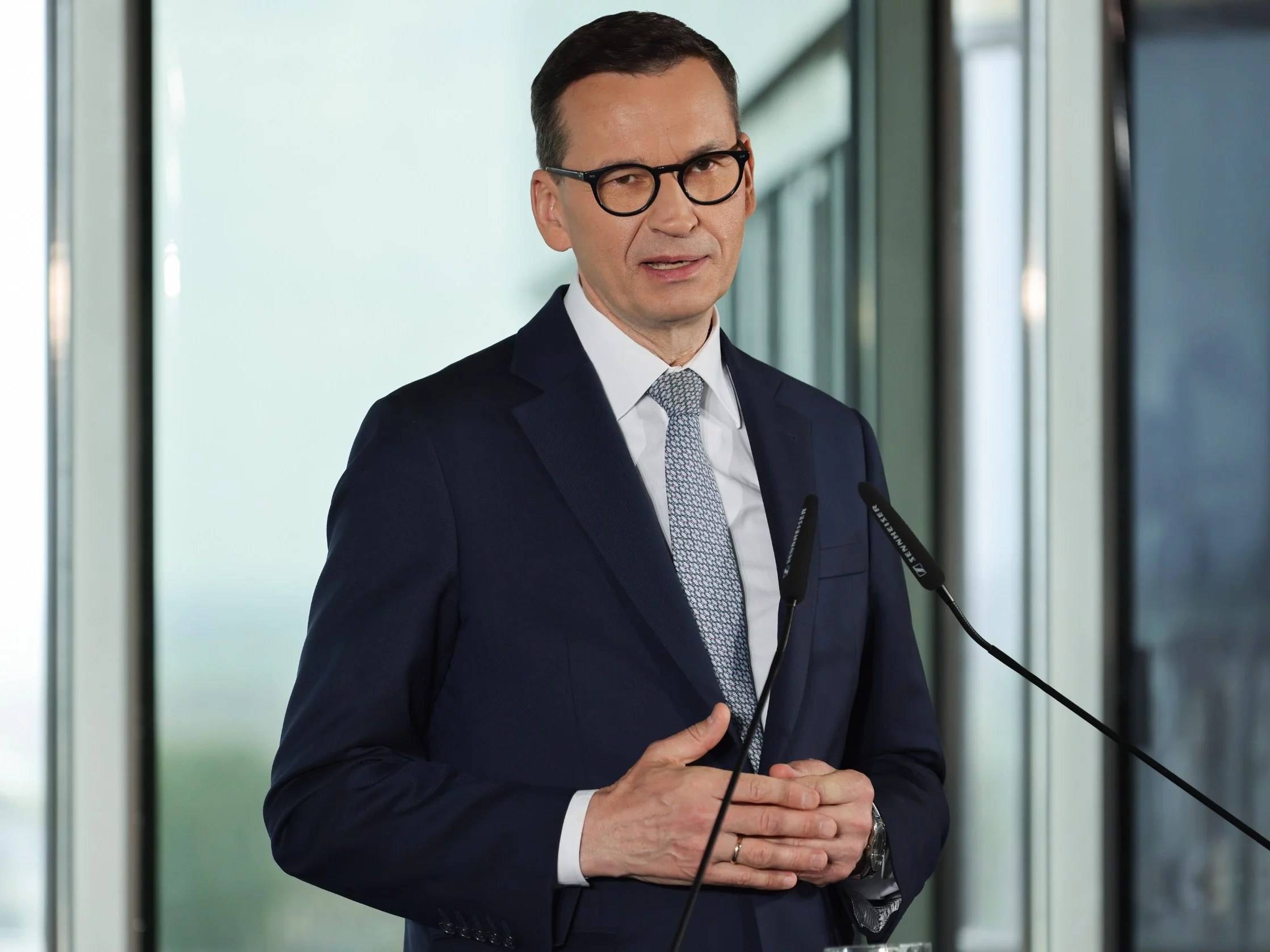 Wiceprezes PiS, prezes Stowarzyszenia Rozwój Plus Mateusz Morawiecki