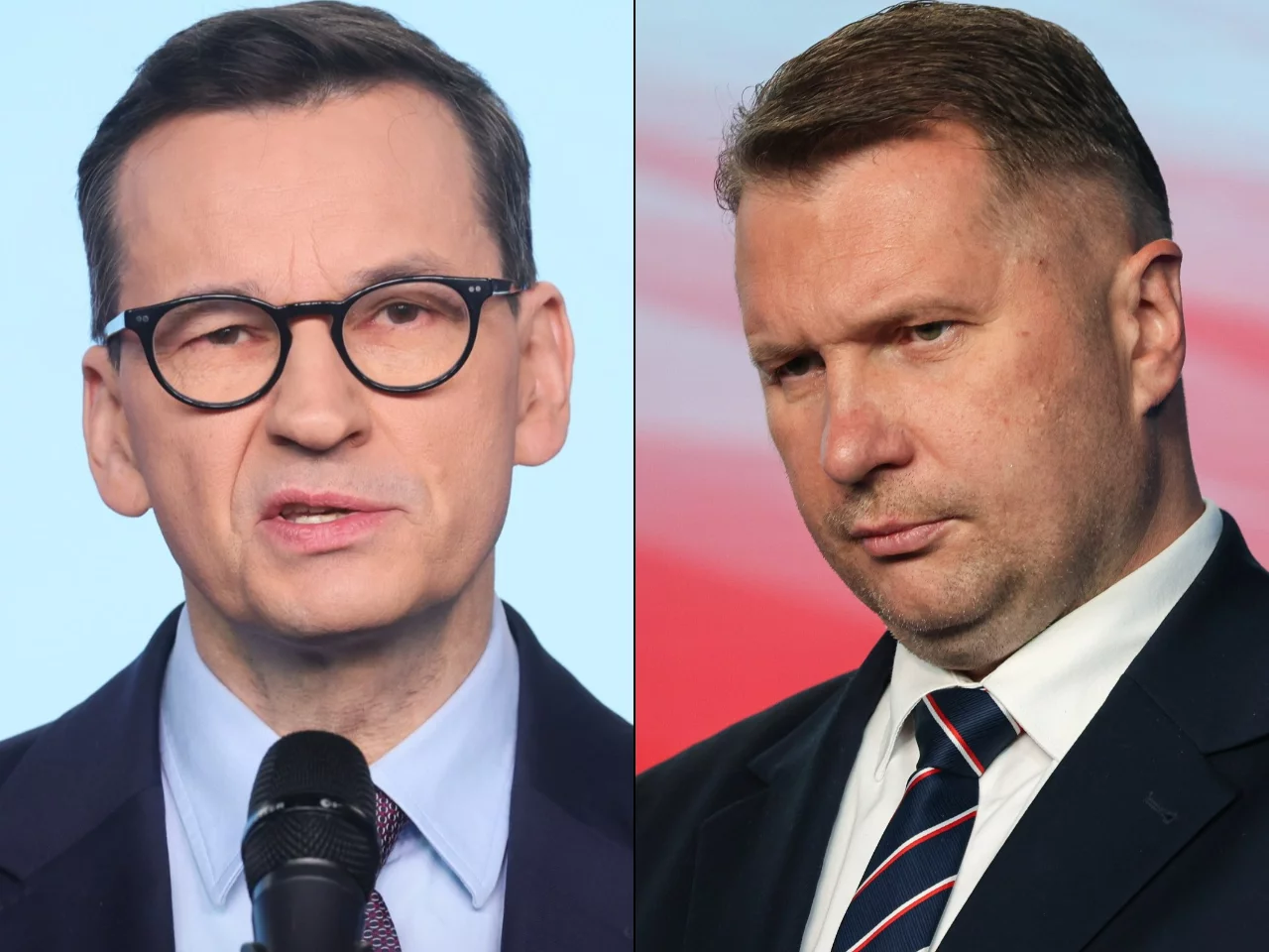 Mateusz Morawiecki i Przemysław Czarnek