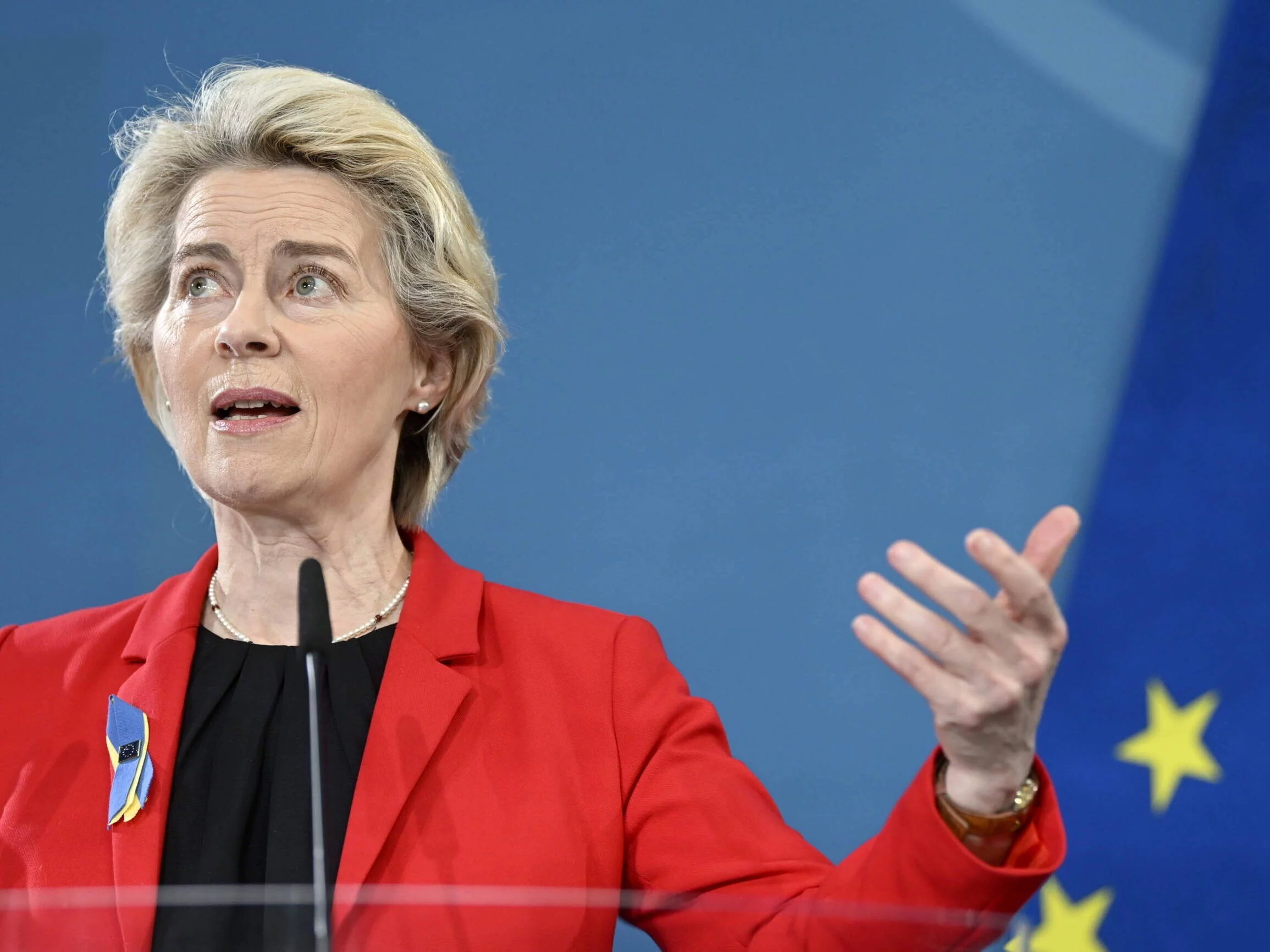 Przewodnicząca Komisji Europejskiej Ursula von der Leyen