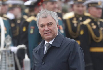 Przewodniczący Dumy Państwowej Wiaczesław Wołodin