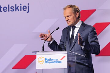 Przewodniczący Europejskiej Partii Ludowej, współzałożyciel PO Donald Tusk