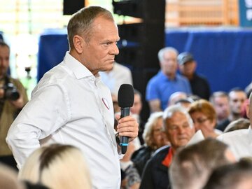 Przewodniczący Platformy Obywatelskiej Donald Tusk