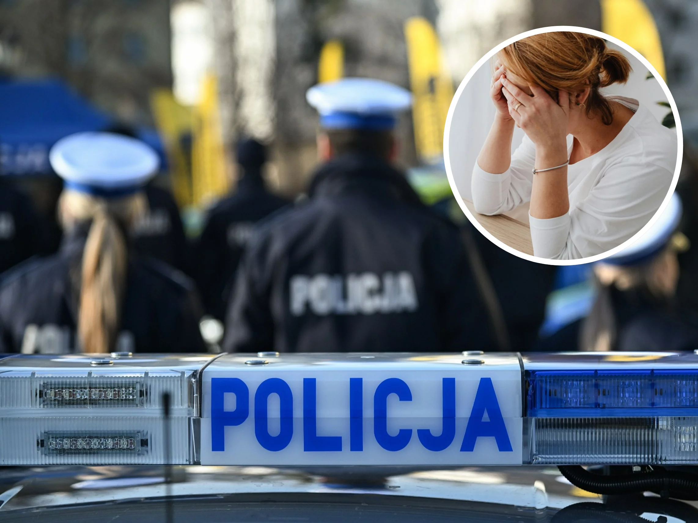 Policja i kobieta