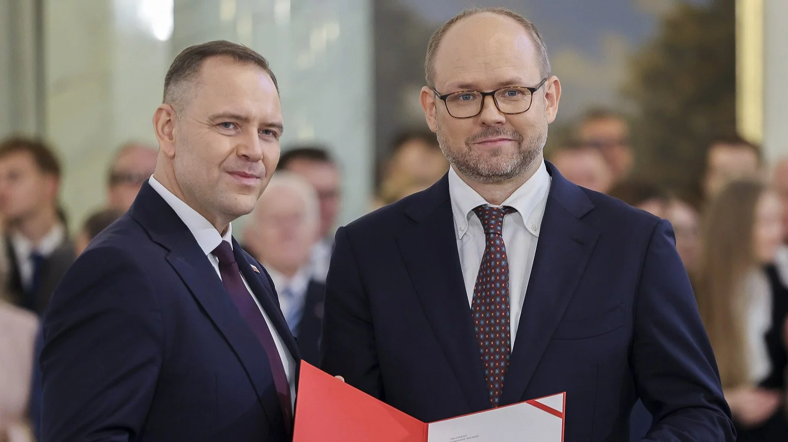 Karol Nawrocki i Marcin Przydacz