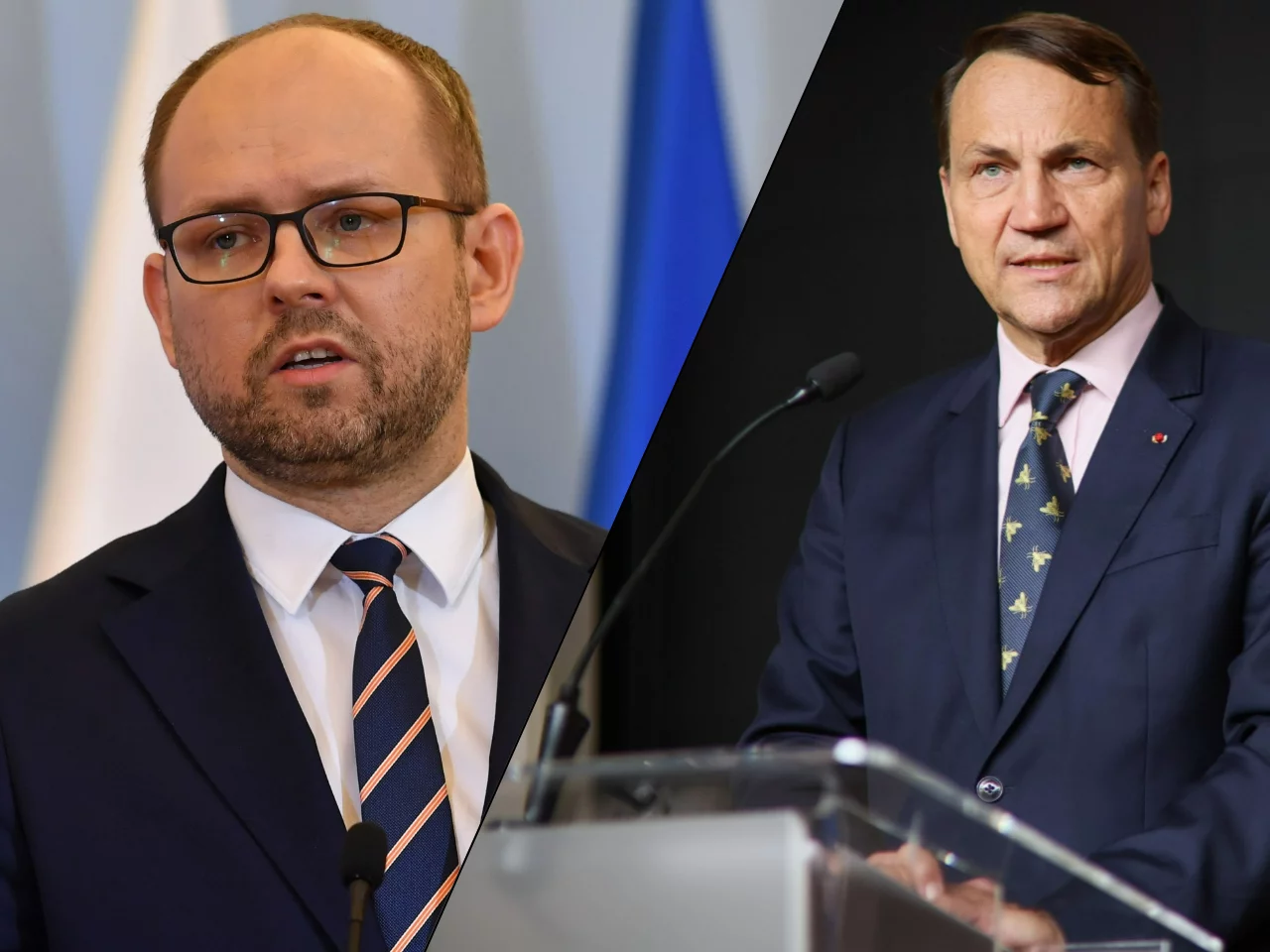 Marcin Przydacz i Radosław Sikorski