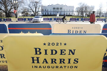 Przygotowania do zaprzysiężenia Joe Bidena na prezydenta Stanów Zjednoczonych i Kamali Harris na wiceprezydenta Stanów Zjednocznych