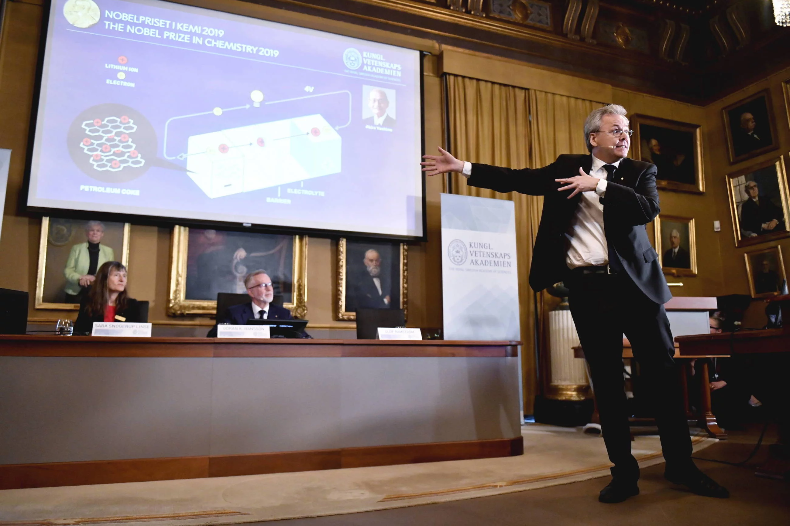 Ogłoszenie nagród Nobla w dziedzinie chemii