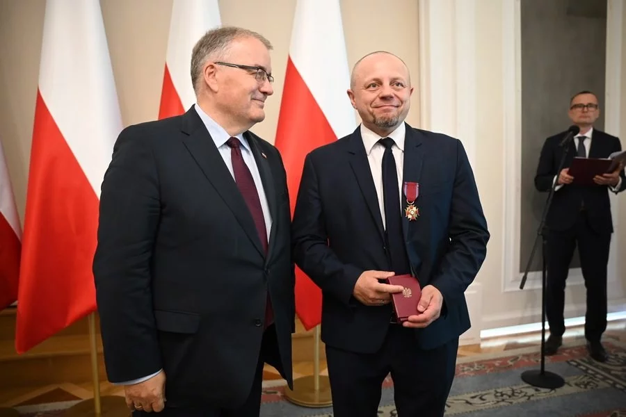 Cezary Krysztopa i Andrzej Dera