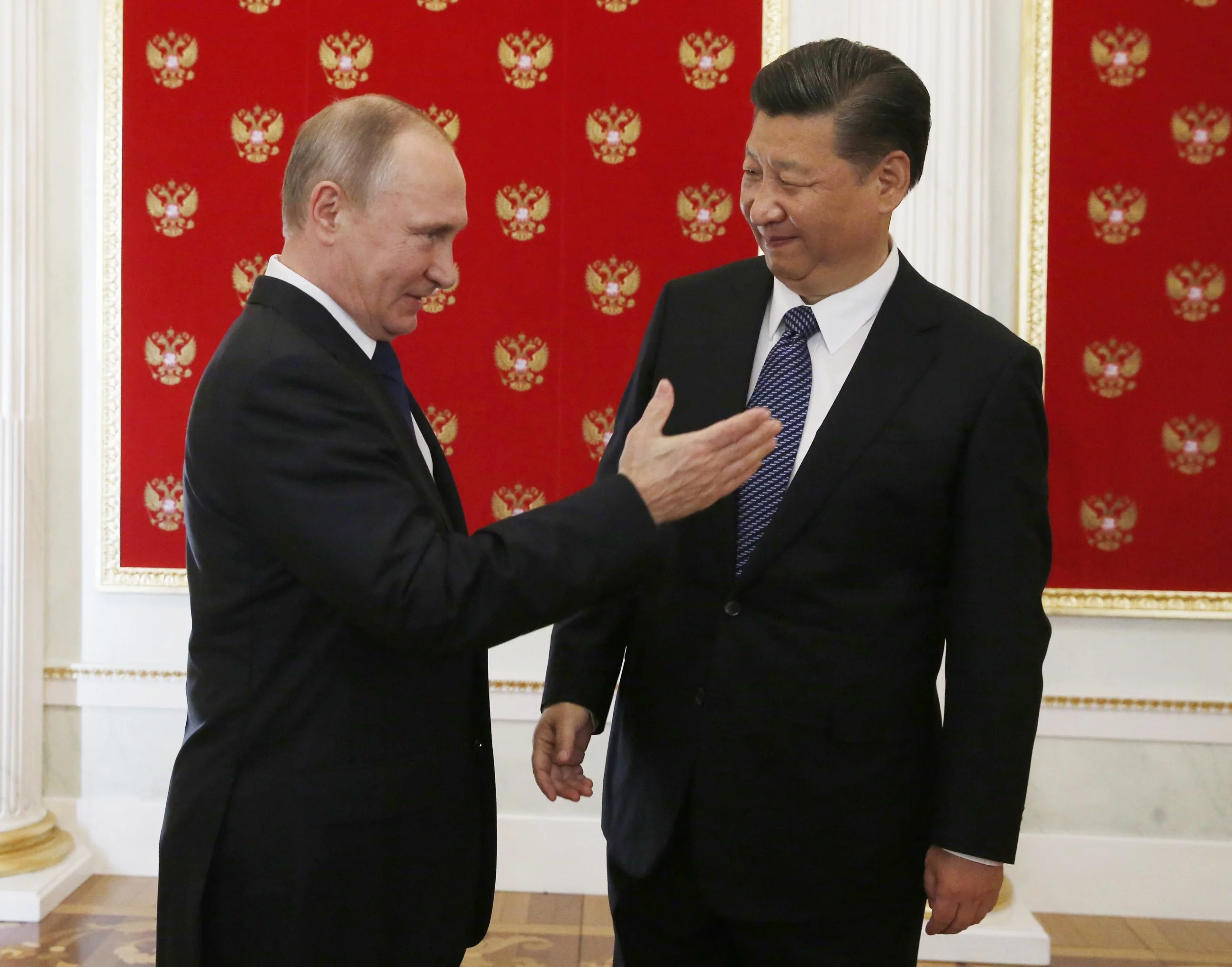 Xi Jinping i Władimir Putin