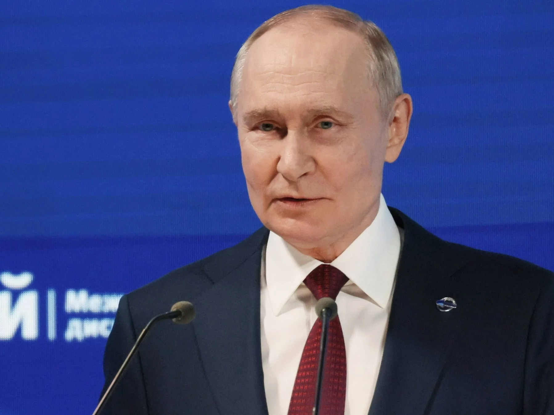 Przywódca Rosji Władimir Putin