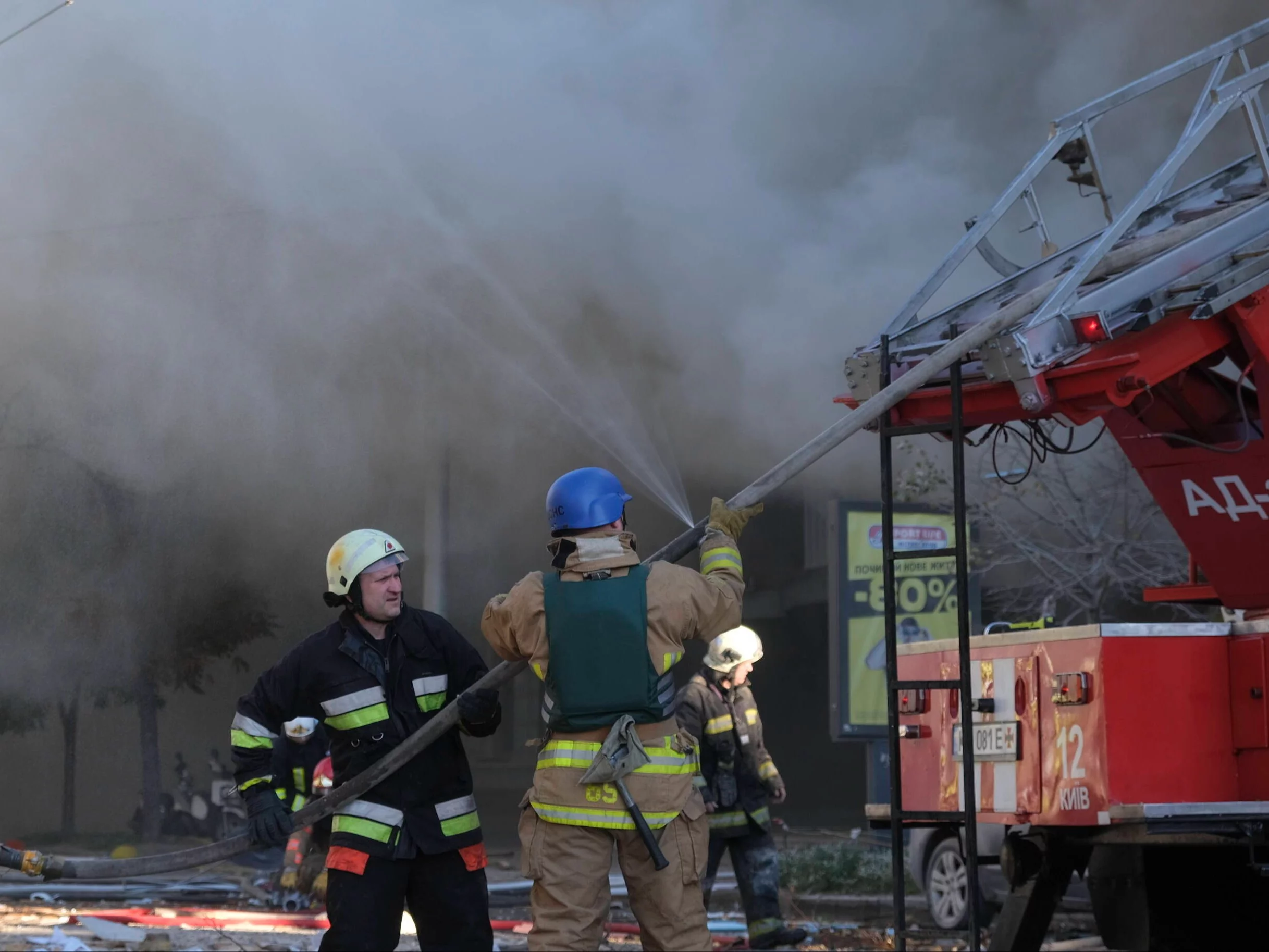 Путин снова напал на Киев. Польские истребители в воздухе