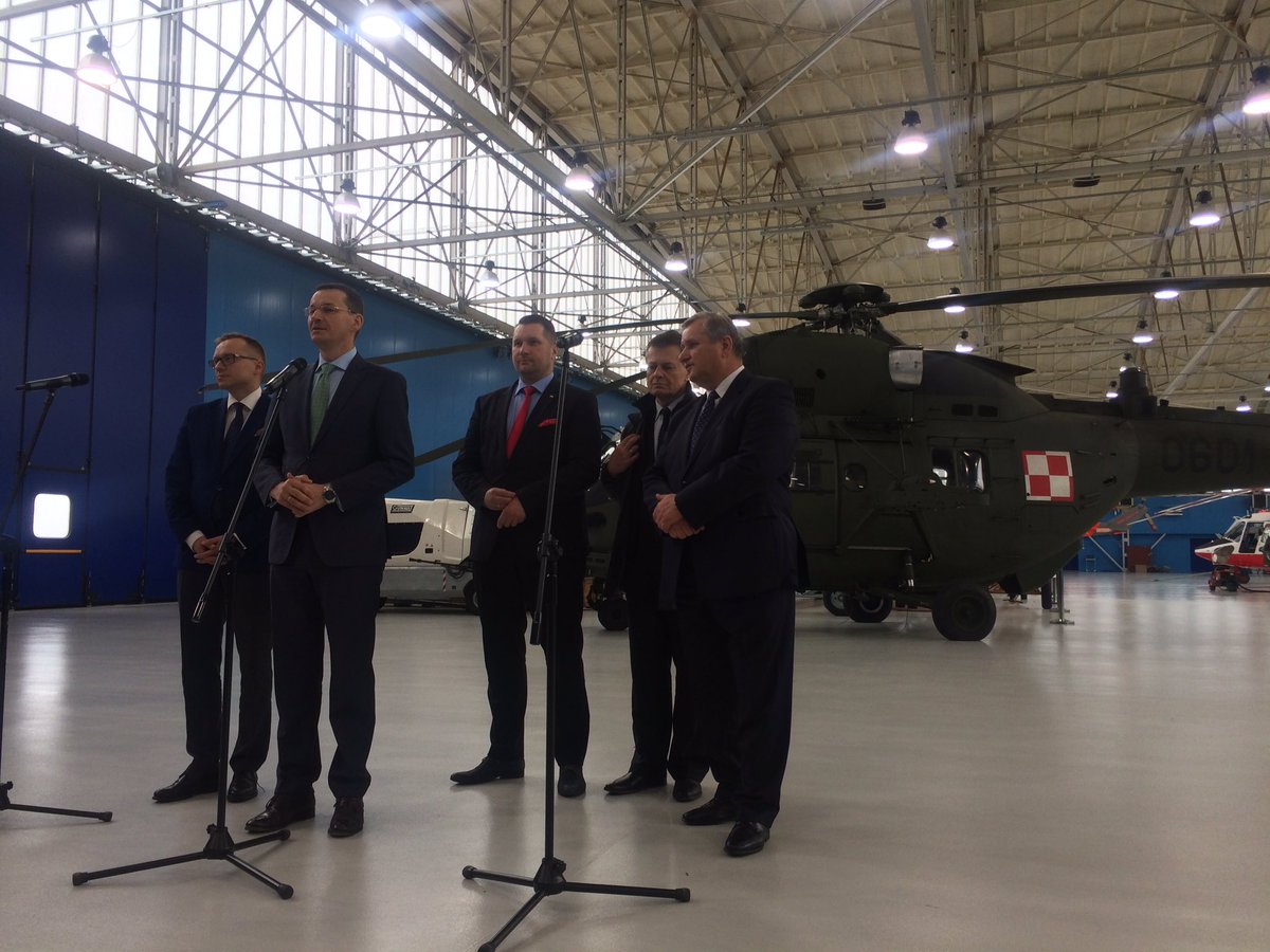 PZL Świdnik, Mateusz Morawiecki