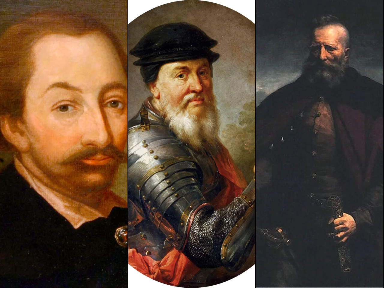 Stanisław Żółkiewski, Jan Amor Tarnowski, Jan Karol Chodkiewicz
