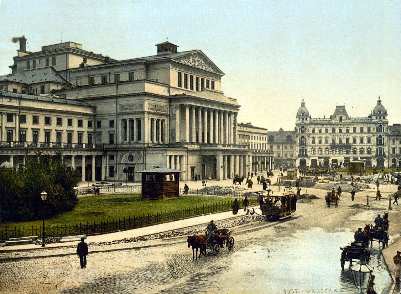 Opera Narodowa w Warszawie, ok. 1890-1900