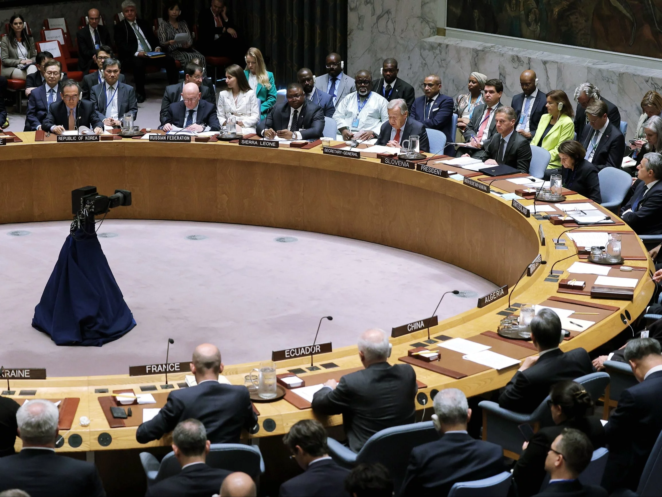 Posiedzenie Rady Bezpieczeństwa ONZ