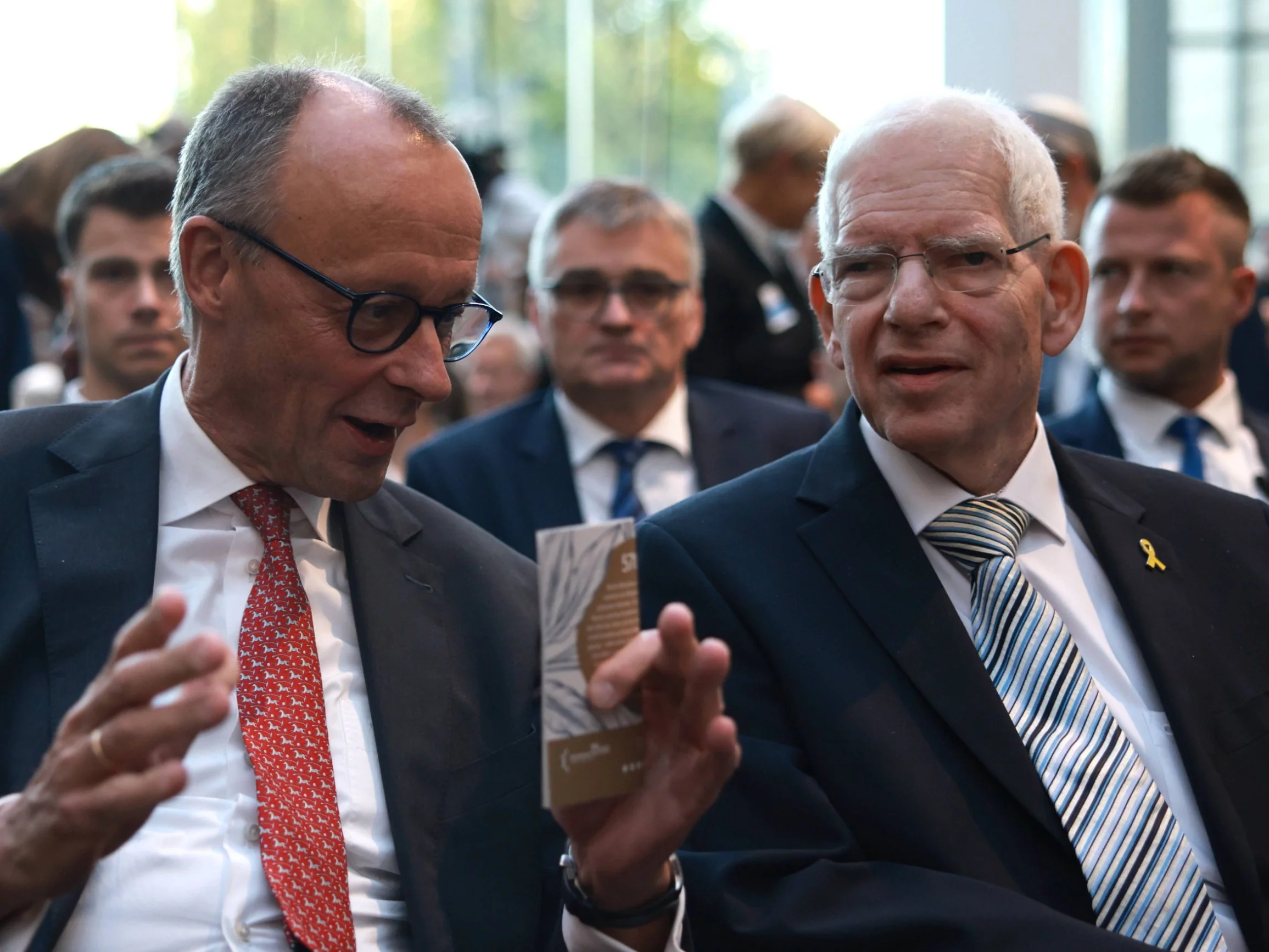 Friedrich Merz i Josef Schuster