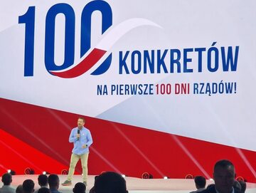Rafał Trzaskowski podczas konwencji Koalicji Obywatelskiej
