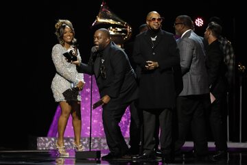 Raper Killer Mike podczas gali rozdania nagród Grammy