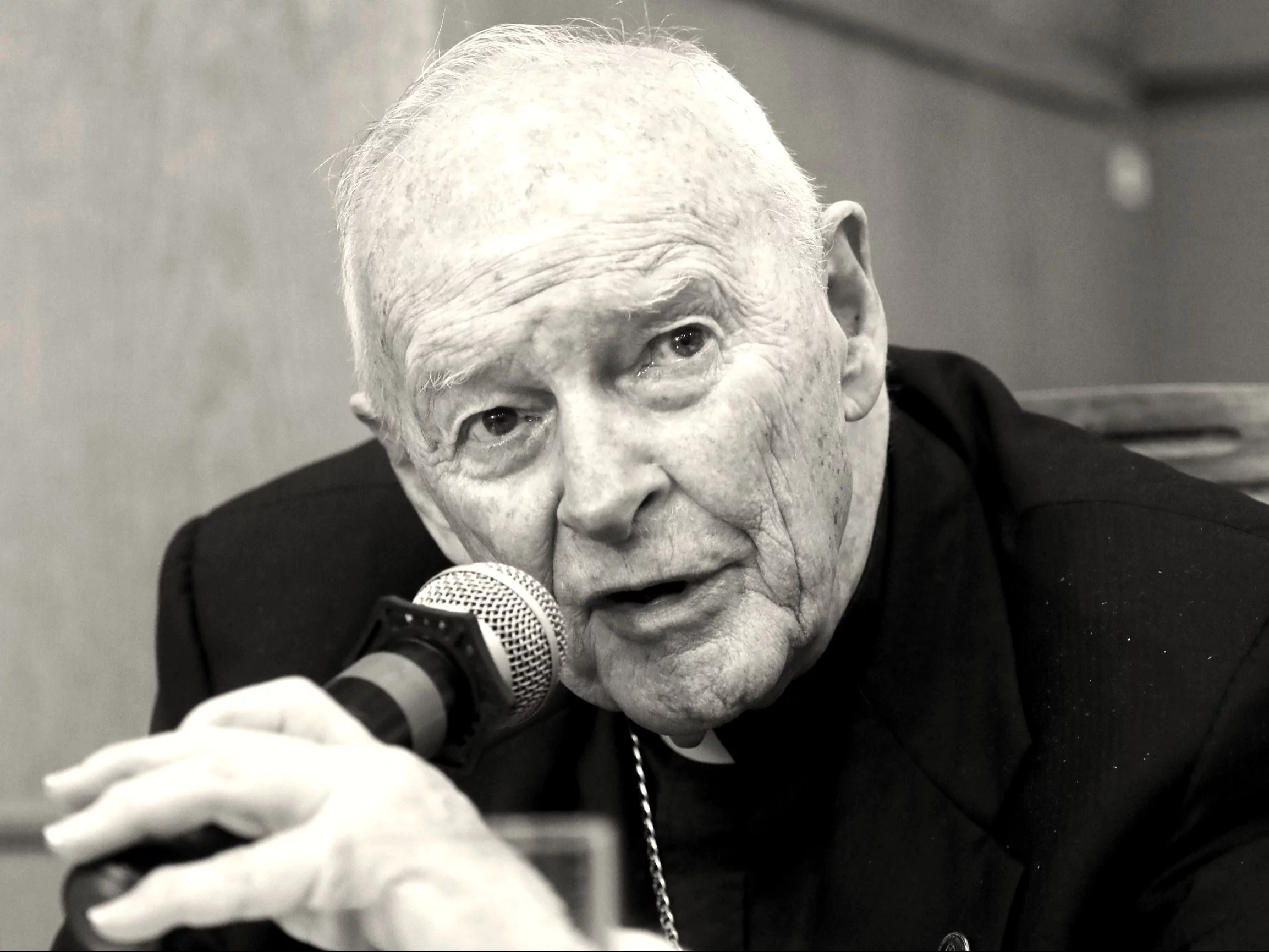 Kard. Theodore McCarrick podczas wizyty w Warszawie w 2018 r.