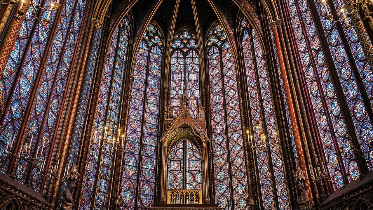 Witraże w Sainte-Chapelle, Paryż