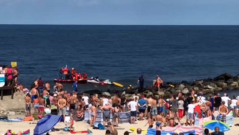 Akcja ratownicza w Darłówku