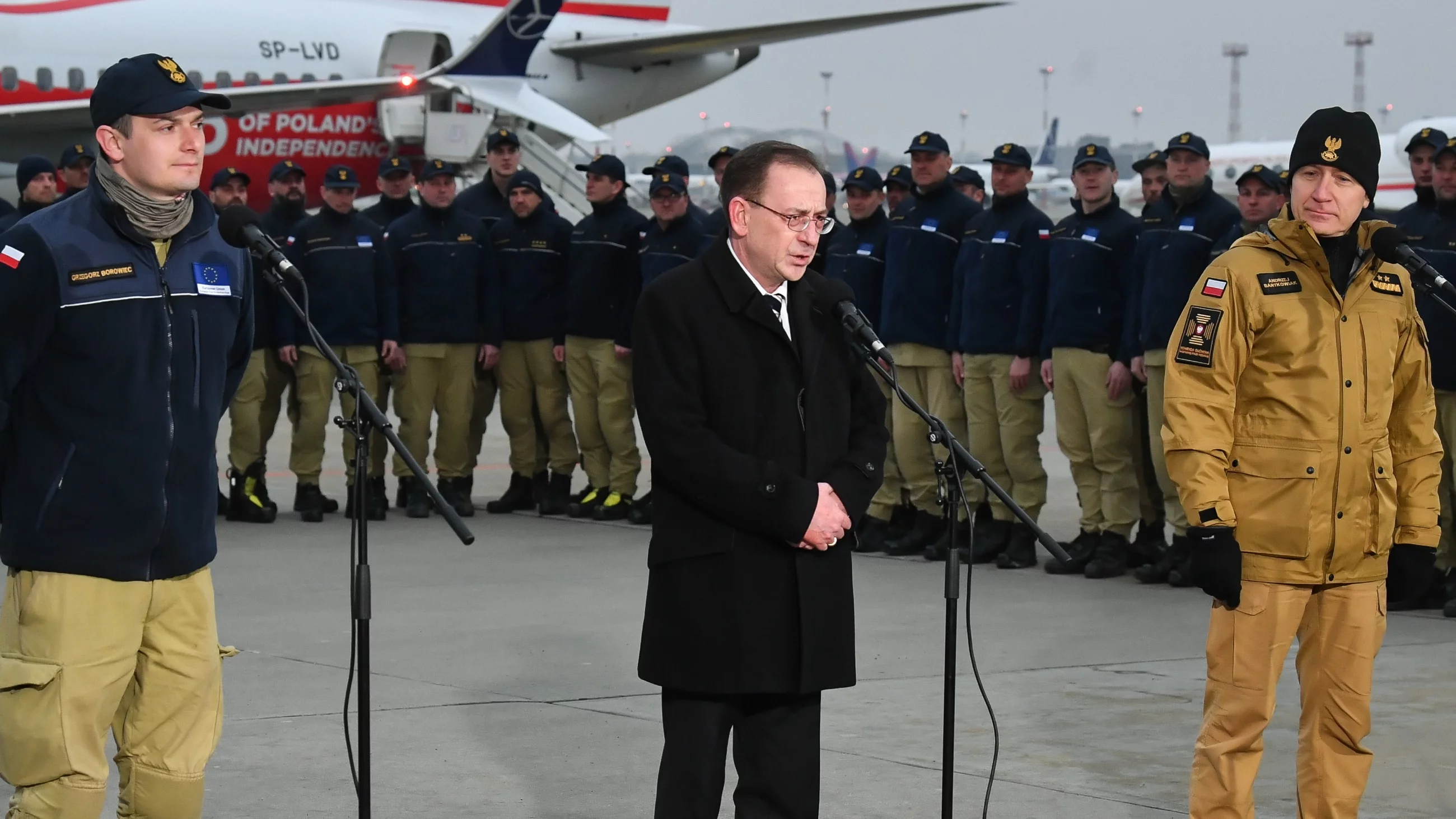 Andrzej Bartkowiak, Mariusz Kamiński, Grzegorz Borowiec