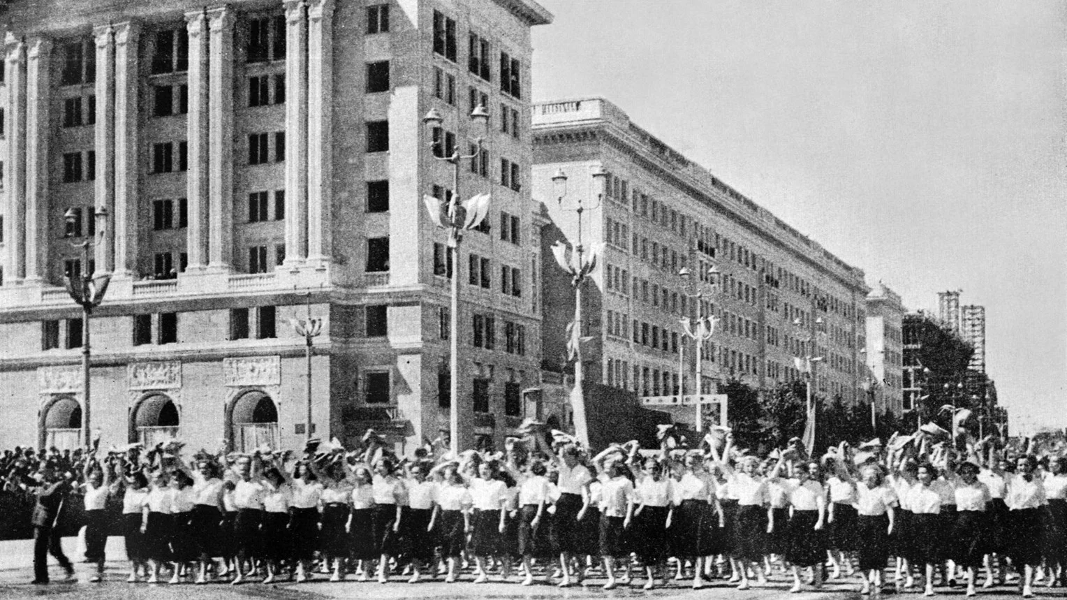 Marszałkowska Dzielnica Mieszkaniowa, 1952 rok