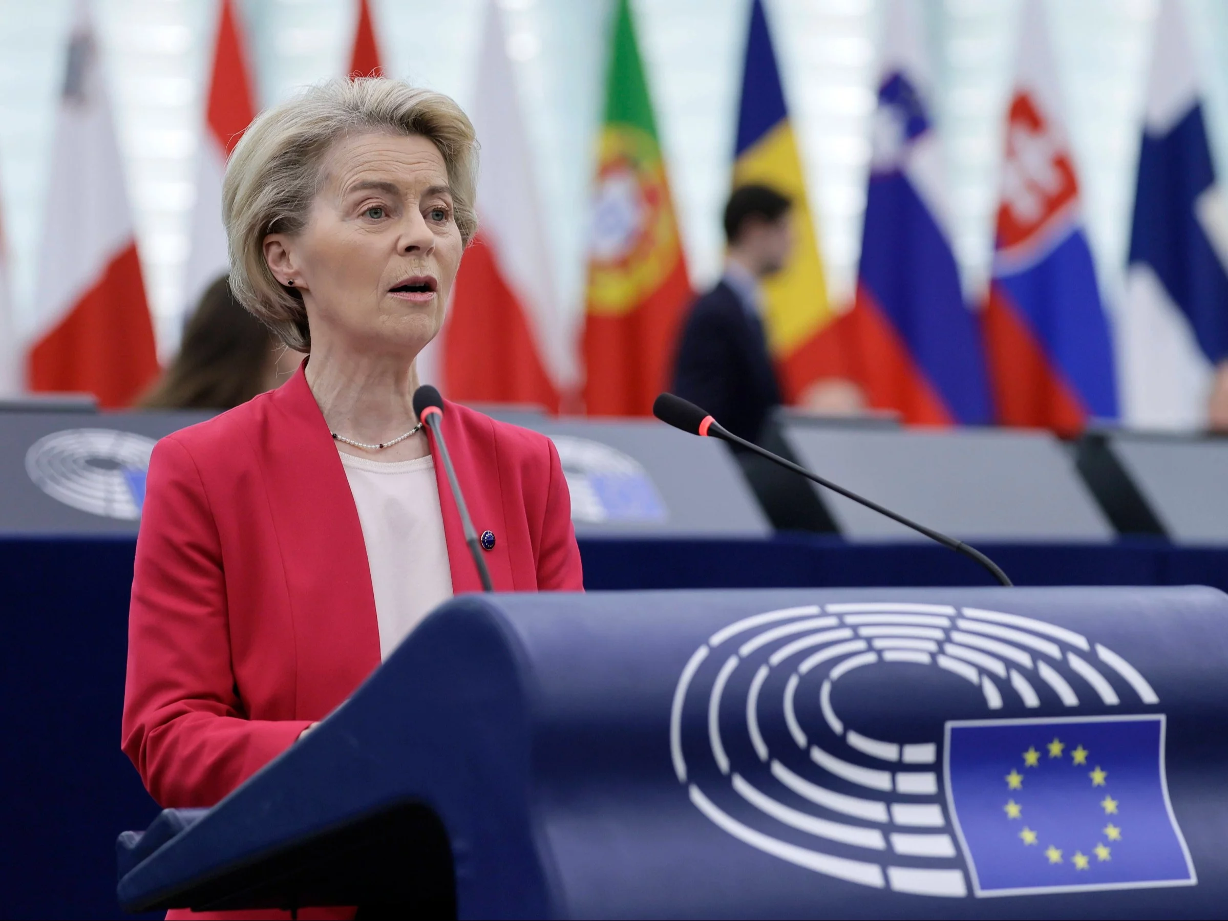 Przewodnicząca Komisji Europejskiej Ursula von der Leyen