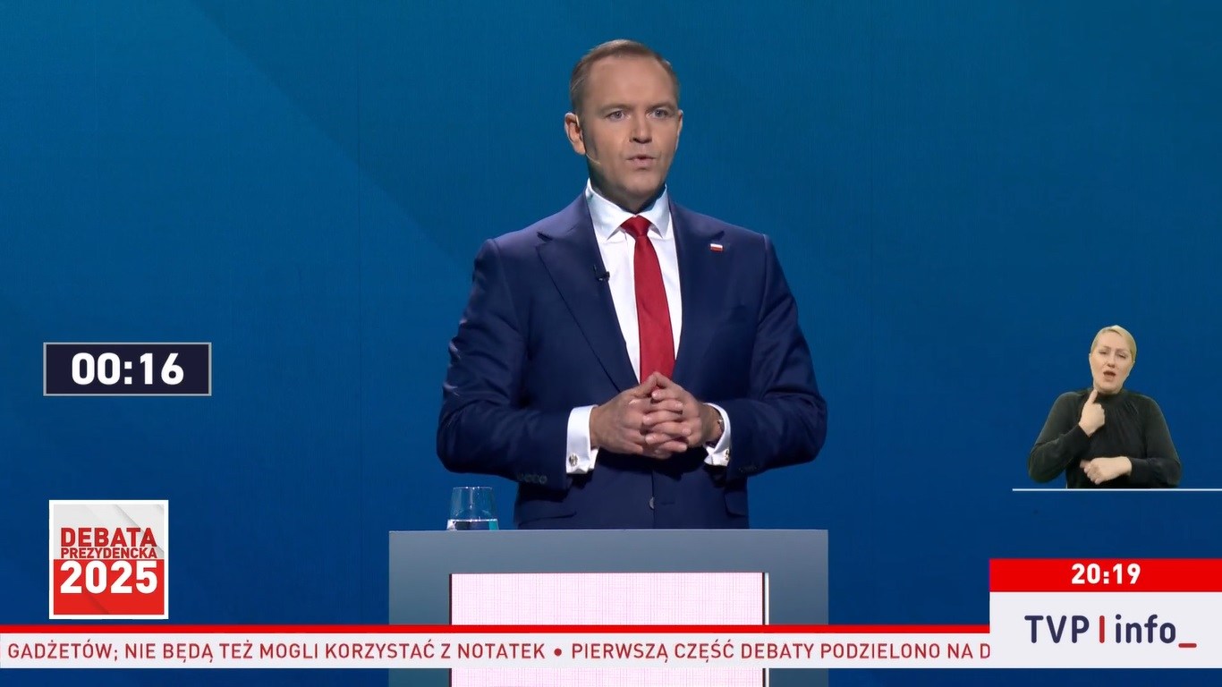 "Recydywista". Starcie między Nawrockim a Trzaskowskim