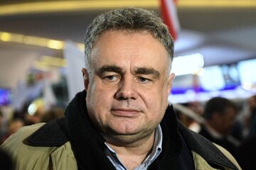 Redaktor naczelny „Gazety Polskiej” Tomasz Sakiewicz