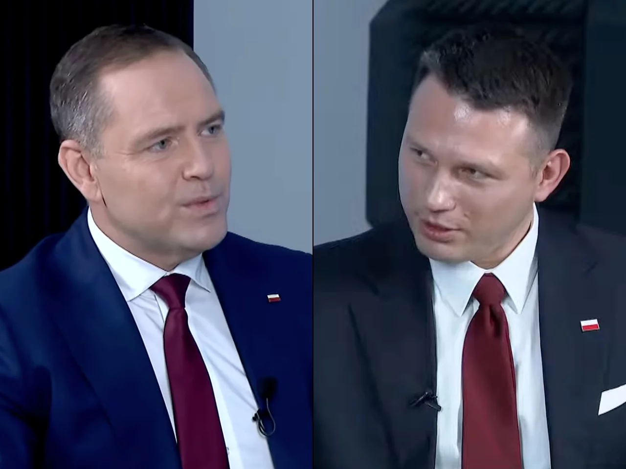 Karol Nawrocki i Sławomir Mentzen