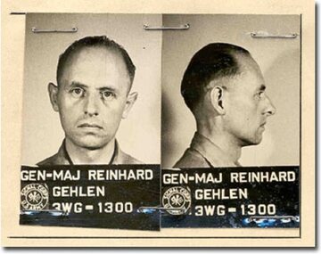 Reinhard Gehlen w 1945 roku, po zatrzymaniu przez Amerykanów