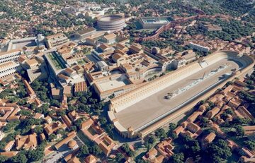 Rekonstrukcja wyglądu Rzymu. Projekt "Rome Roborn"