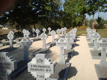 Remont cmentarza w miejscowości Jazno na Białorusi
