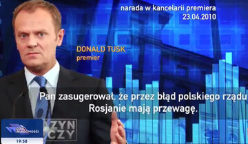 Reporterzy "Magazynu śledczego Anity Gargas" dotarli do nagrania z poufnej narady u premiera Donalda Tuska z 2010 roku