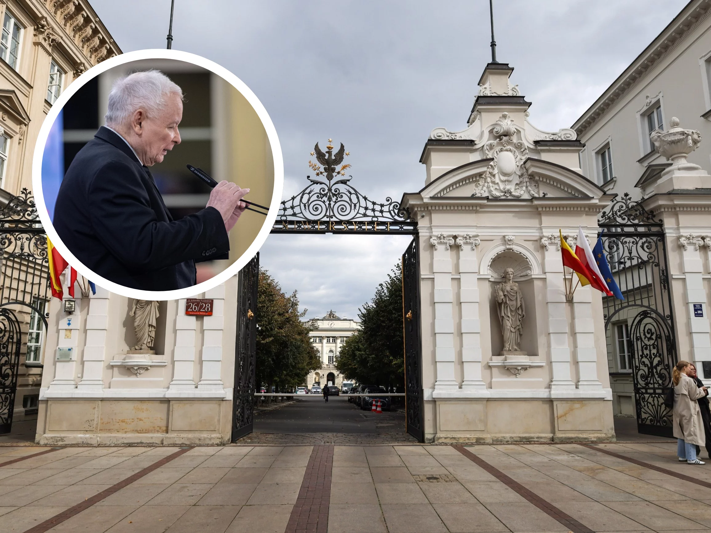 Jarosław Kaczyński o Uniwersytecie Warszawskim