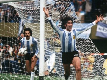 Reprezentacja Argentyny - zwycięscy mundialu w 1978 roku